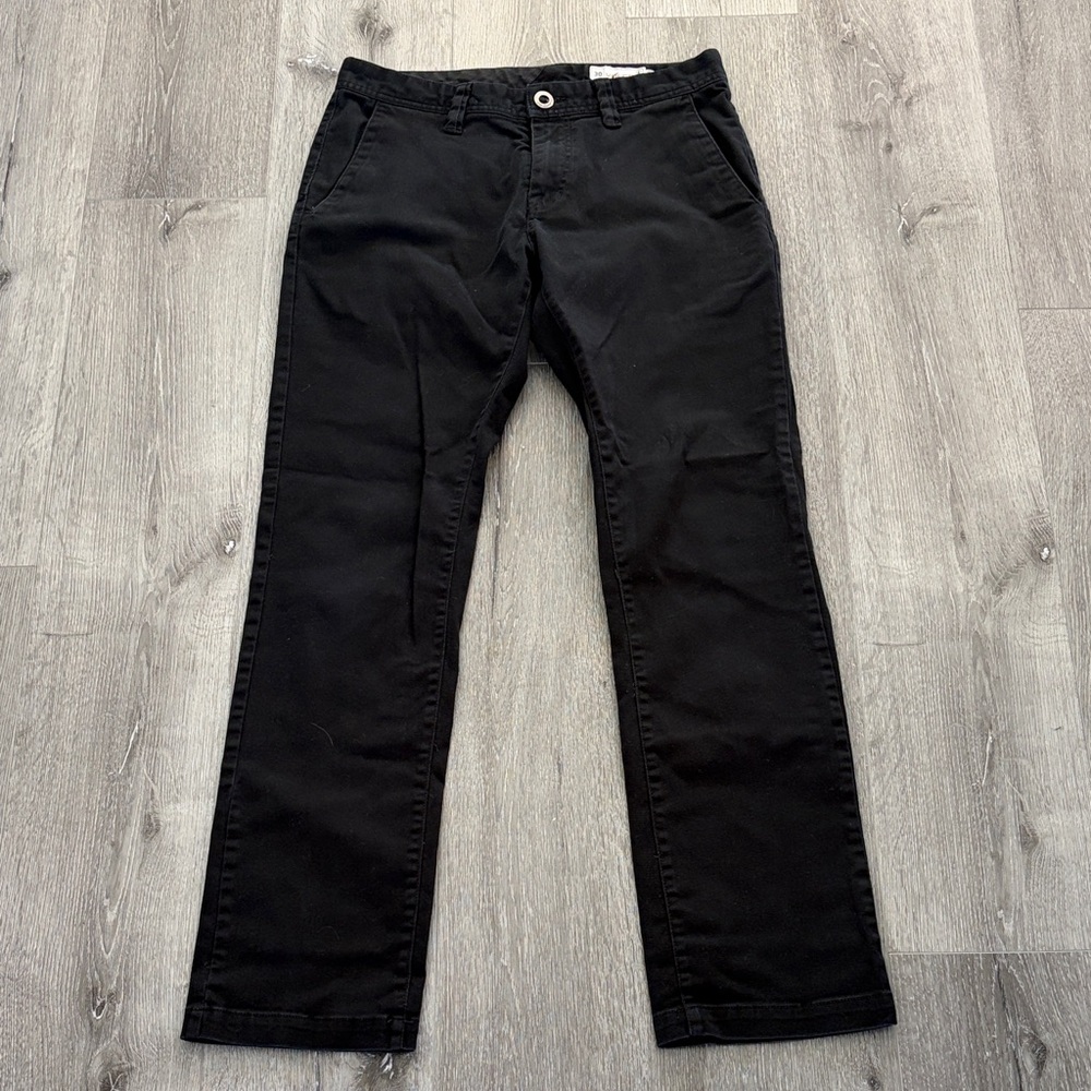 Volcom Men's Straight Black Jeans